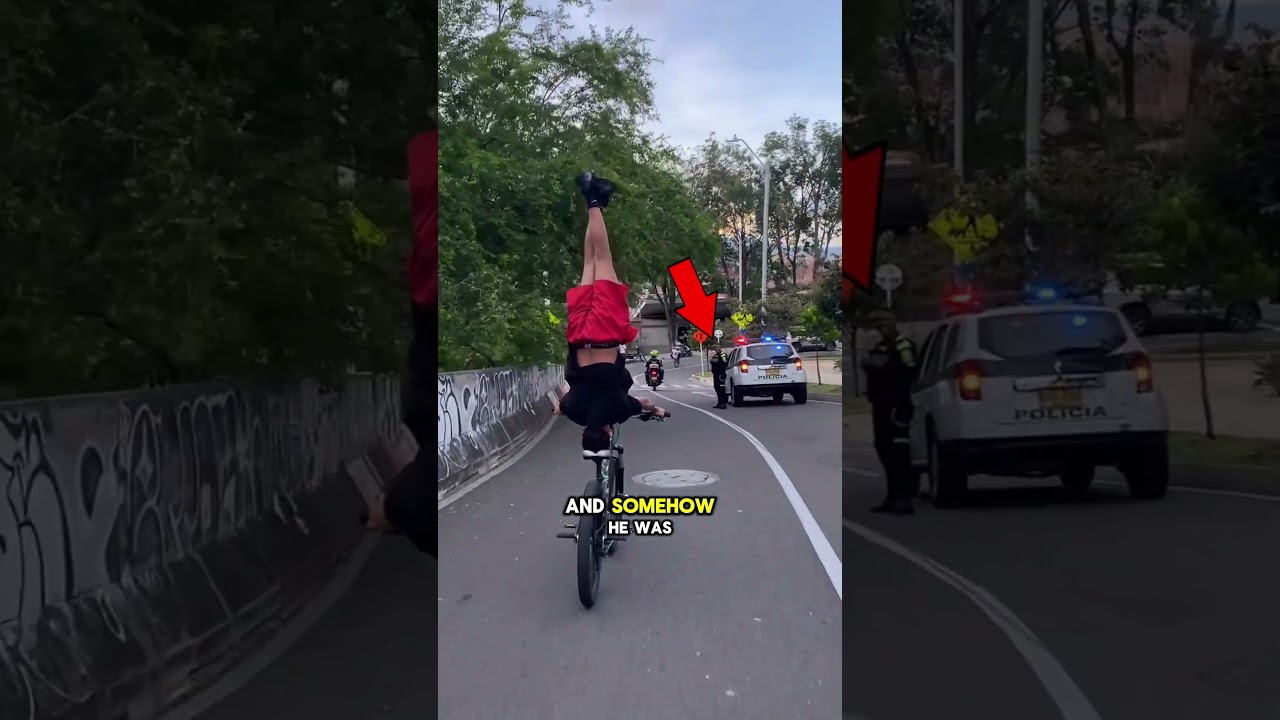 Cops Couldn't Believe What This Kid Did on a Bike!