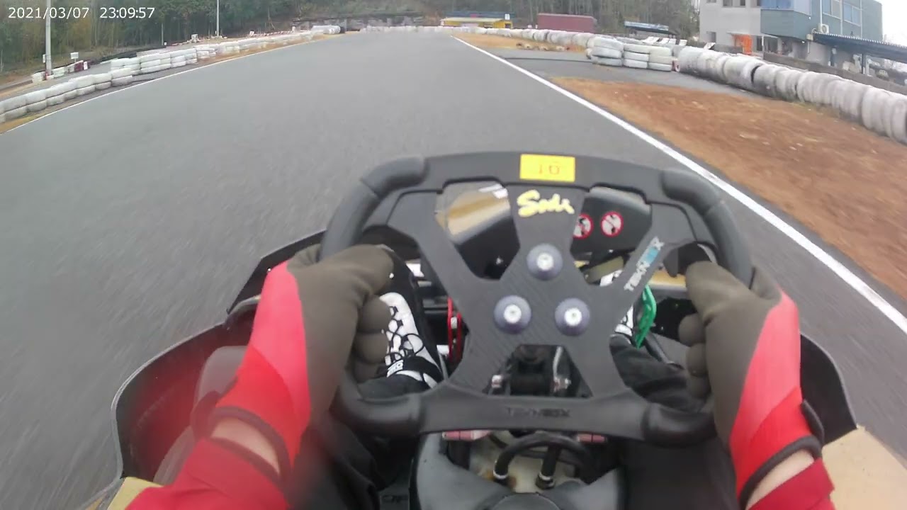 2025/12/24 石野サーキット初走行 1本目 セミウェット