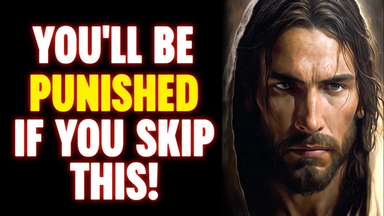 🛑 God Says Today; You'll Be Punished If You Skip This‼️｜ God Message ｜