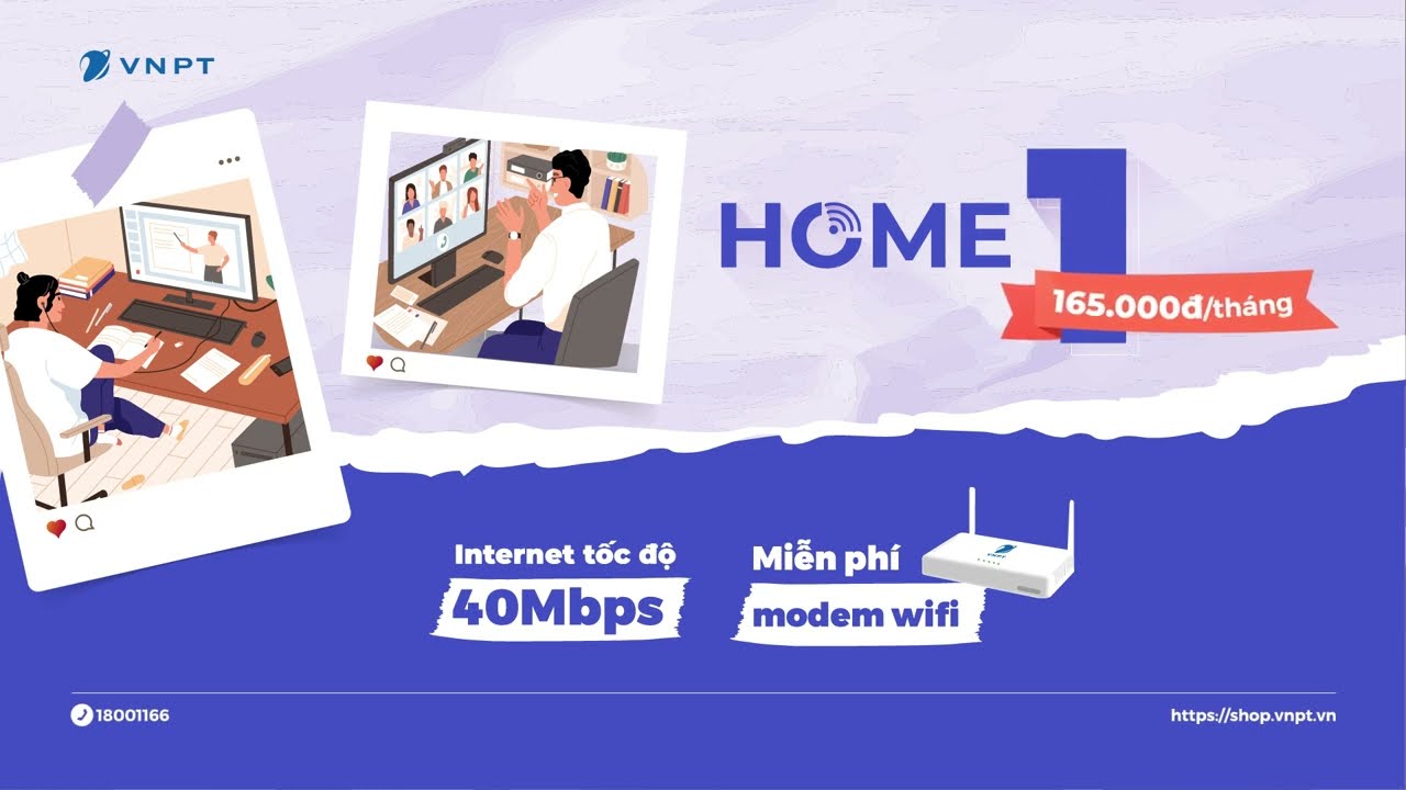 VNPT | Gói Internet Home 1 - youtube