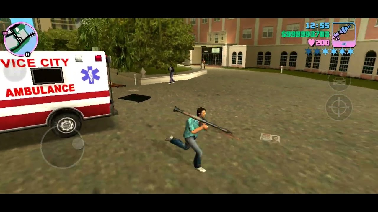 GTA Vice City: Getting 6 star wanted for less than 90 seconds