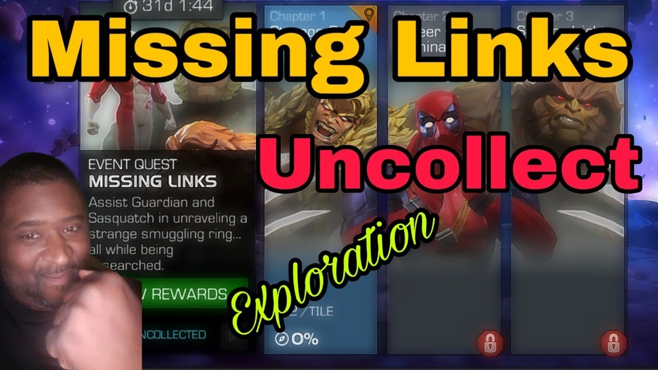 Missing Link Uncollected Exploration | Marvel Contest of Champions