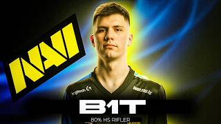 B1T - 80% HS RIFLER FROM NAVI / FACEIT HIGHLIGHTS WITH PLAYER SETTINGS