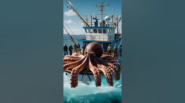 Giant Octopus On Deck #monster #octopus #fishing
