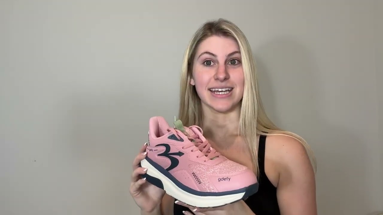 G DEFY Energiya Women’s Cross Trainer Shoe, VersoShock Technology for Pain Associated with Prolonged