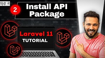 Laravel 11 API tutorial in Hindi #2 Install API package