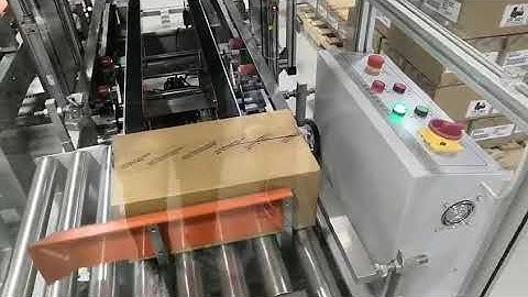 Fully automatic corner edge sealing machine, self adaptive I shaped sealing machine, automatic size