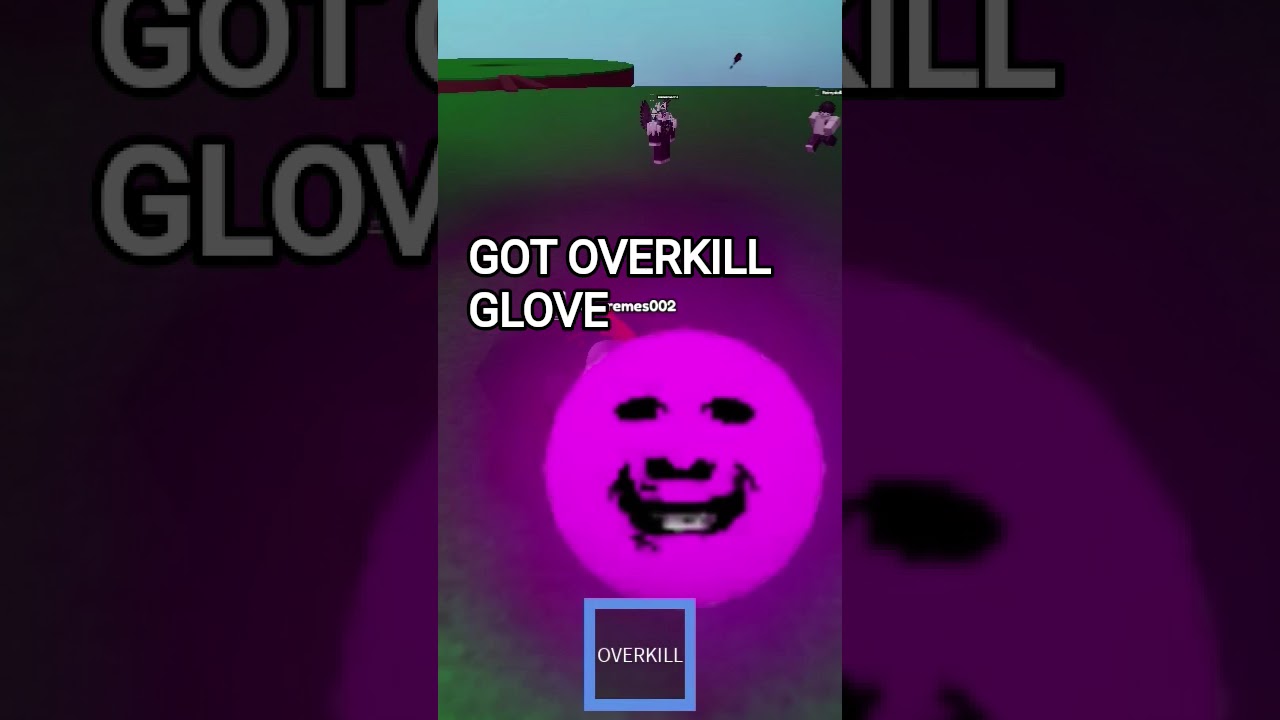 GOT OVERKILL GLOVE IN SLAP BATTLES 