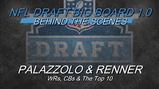 Behind The Scenes: PFF 2019 NFL Draft Big Board 1.0 - WRs, CBs & The Top 10