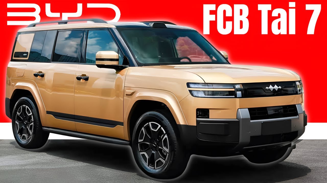 BYD Fang Cheng Bao Tai 7: 1,300 km Range, 4.5 s Sprint