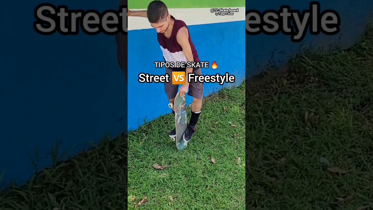 Skate 'NOVO' 🆚 'VELHO' [Tipos de Skate]