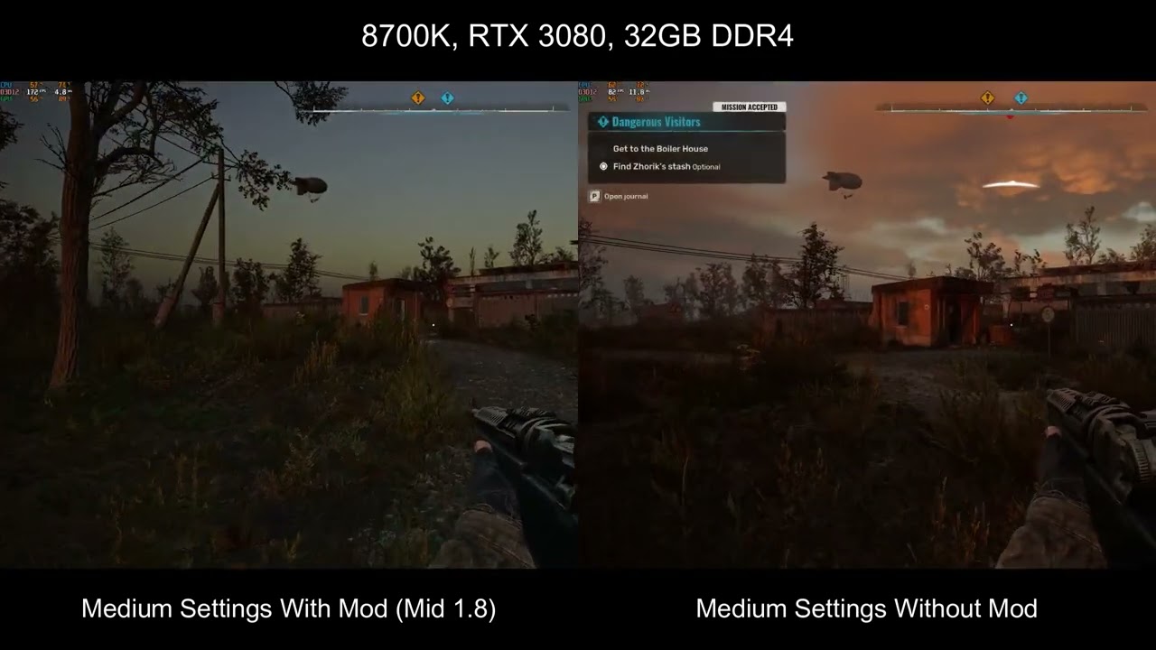 STALKER 2 Massive FPS boost and no Stutter mod! 2x the FPS [Mid 1.8]