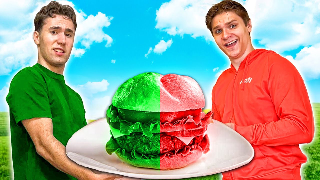 Äter Bara En Färg i 24 Timmar!