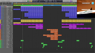 Logic Pro X Template Walking on the clouds (House) #logicproxtemplate #logicprox #logicpro