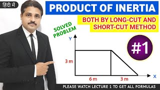PRODUCT OF INERTIA SOLVED PROBLEM 1 IN ENGINEERING MECHANICS (LECTURE 2) @TIKLESACADEMYOFMATHS