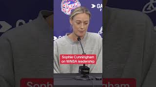 ESPN Didn't Expect Sophie Cunningham To Do THIS! 😱 #SophieCunningham #WNBA #Shorts