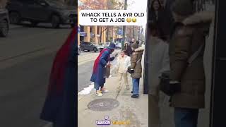 i had a job at 3 years old !!! whats wrong with these kids  #whacktv