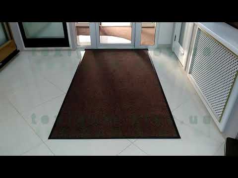 Грязезащитный ковер Париж коричневый