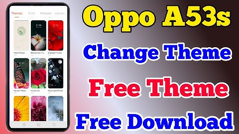 Oppo A53s Theme Kaise Change Kare || How To Free Download Theme On Oppo A53s || Technical Akhilesh