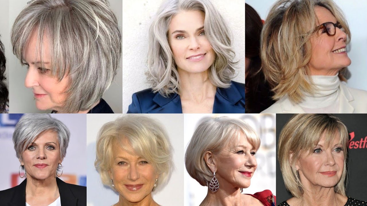 Low Maintenance Short Hairstyles for Women Over 50 To Try In 2022 - YouTube