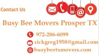 Need Professionals for best moving services in Prosper TX