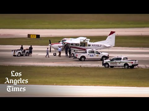 Passenger lands plane at Florida airport after pilot becomes incapacitated