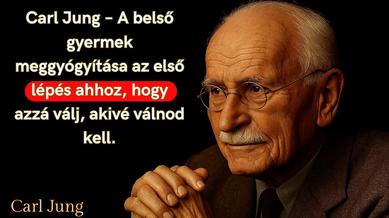 Carl Jung – A lélek csak akkor virágzik, ha a BELSŐ gyermeked meggyógyul.