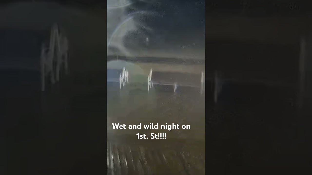 Wet and wild on first st.!!!ocmd 