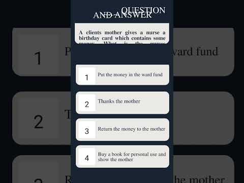 NMC CBT MCQ #uknurse #nmc #cbtexamstudy