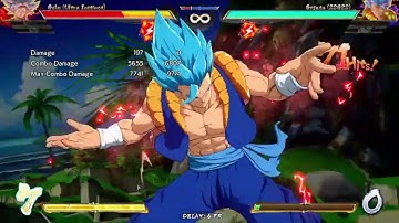 Gogeta New Move Stardust fall + meteor explosion