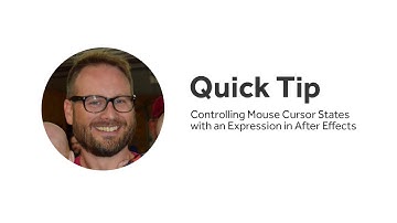 QuickTip: Animating Mouse Cursor States with an Expression in After Effects