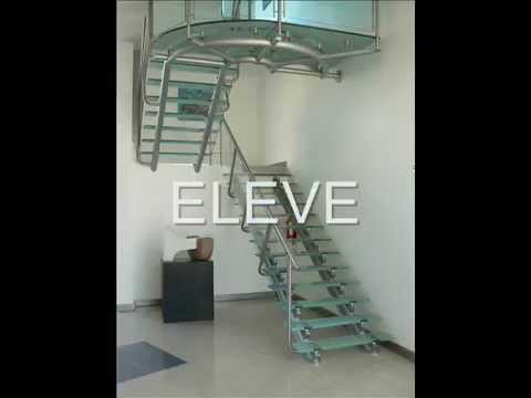 Diseño de escaleras y barandas youtube