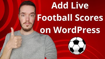 Add Live Football Scores on WordPress (FREE & EASY!) [2024]