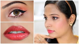 Everyday Neutral Makeup Tutorial | Affordable College Makeup | ShrutiArjunAnand