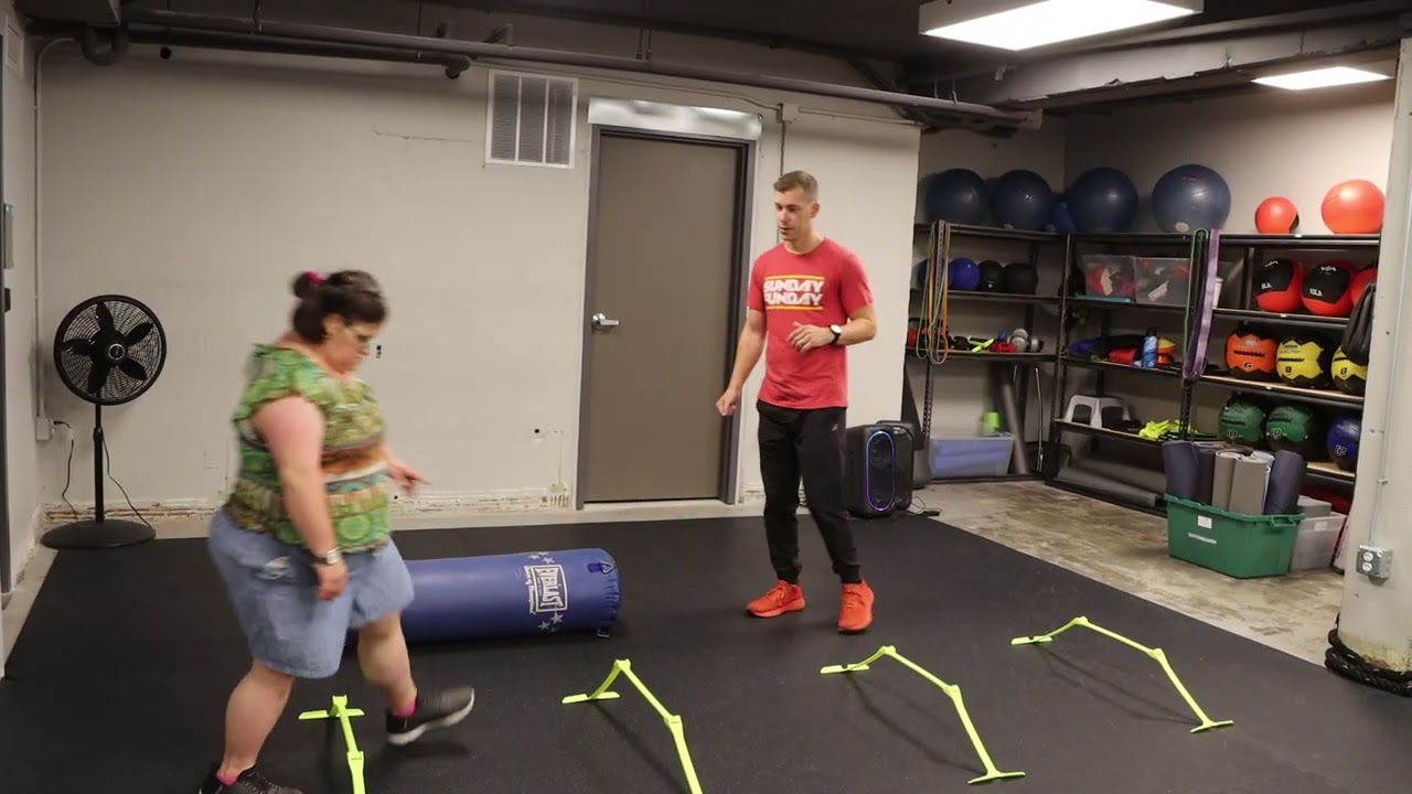 Down syndrome innovations - work out b roll