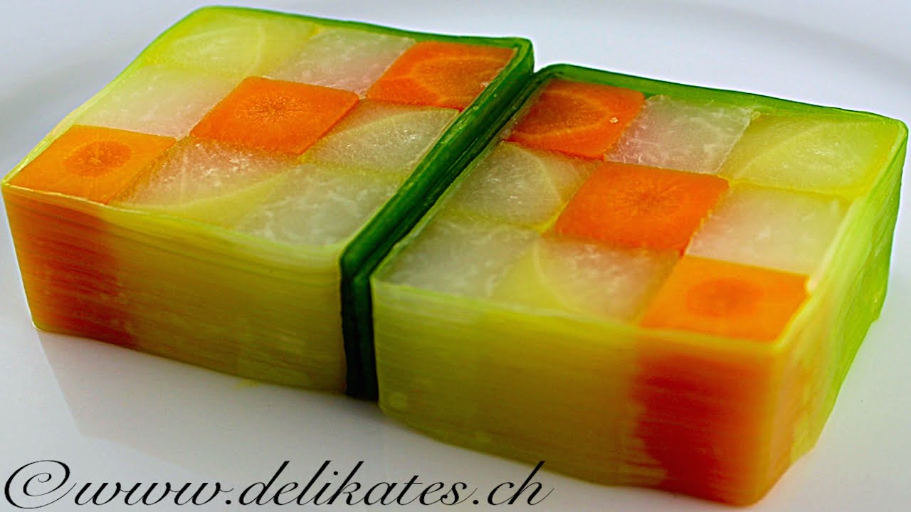 Gemüse Mosaik - Gemüse Rezept