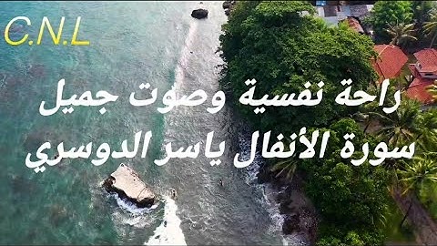 راحة نفسية وصوت جميل جدا ياسر الدوسري سورة الأنفال🌹🌹🤲 The holy quran Karim Surat Al anfal