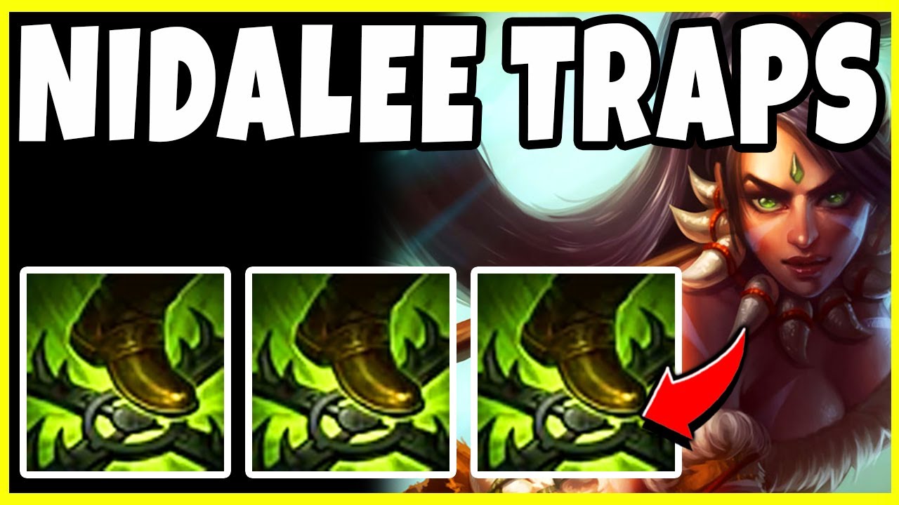 NIDALEE TRAP PLACEMENT EXPLAINED! WHERE SHOULD YOU PLACE THEM? - League of Legends