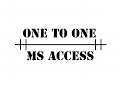 How to create a one to one relationship in MS Access 2007/2010/2013
