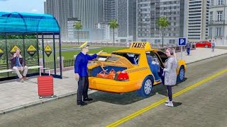 City Taxi Driver Game 🚖 - Modern Taxi Driving Simulator 3D (Android Gameplay) screenshot 1