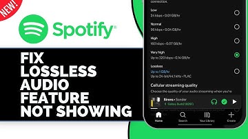 How to Fix Lossless Audio Feature Not Showing On Spotify (Solved)
