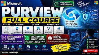 Microsoft Purview Full Course 2026 | AI Cybersecurity | Data Security & Compliance Training