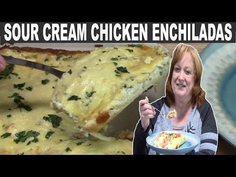 easy-sour-cream-chicken-enchiladas-recipe