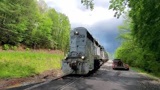 Heavy Train on the Heritage Railroad