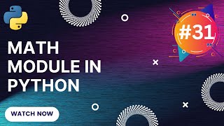 Math functions in Python | Python for Beginners