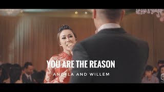 ANGELA JULY and Willem | You are the Reason (Vocal and Harp Live Performance) Resimi