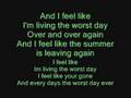 Simple Plan - Worst Day Ever Lyrics