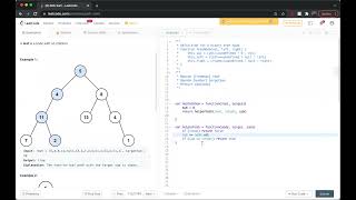 Path Sum Problem Javascript