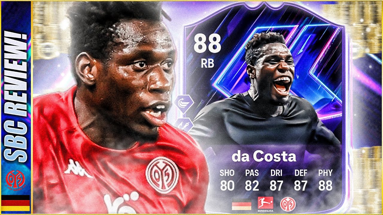 88 RATED FLASHBACK DANNY DA COSTA SBC REVIEW IN EAFC25!!!!