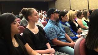 Phi Theta Kappa Rho Lambda Chapter Induction Ceremony, October 1, 2015 Profile